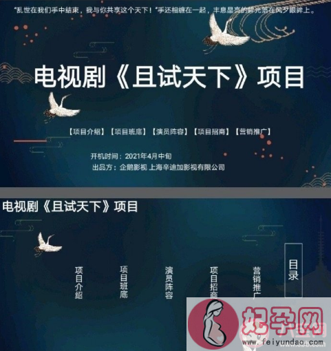 《且试天下》男主角是杨洋吗 《且试天下》小说讲述了什么故事