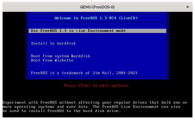 freedos怎么装linux系统（不使用安装程序安装）(2)