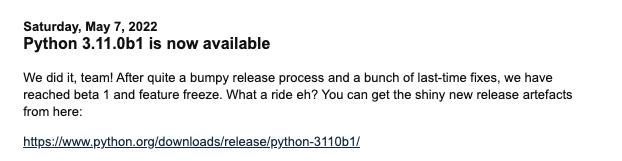 Python3.11性能测评超3.10近64（Python3.11性能测评超3.10近64）(1)