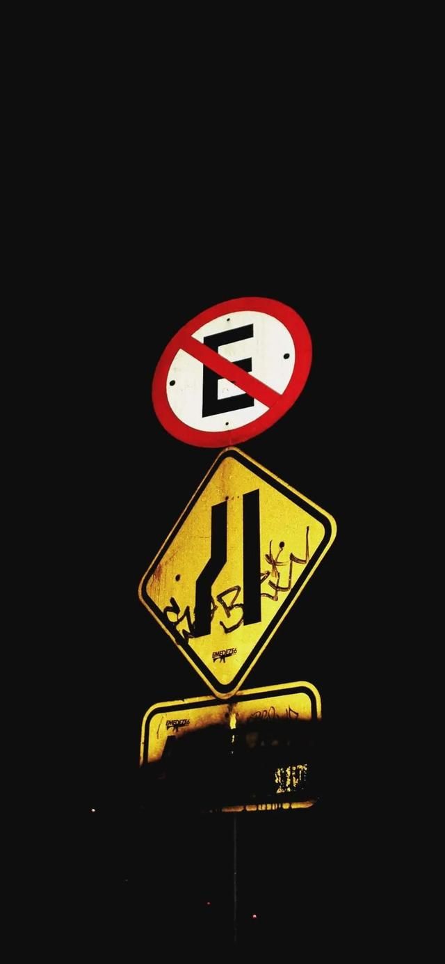手机壁纸高清道路和远方（手机壁纸清新简约路标）(26)