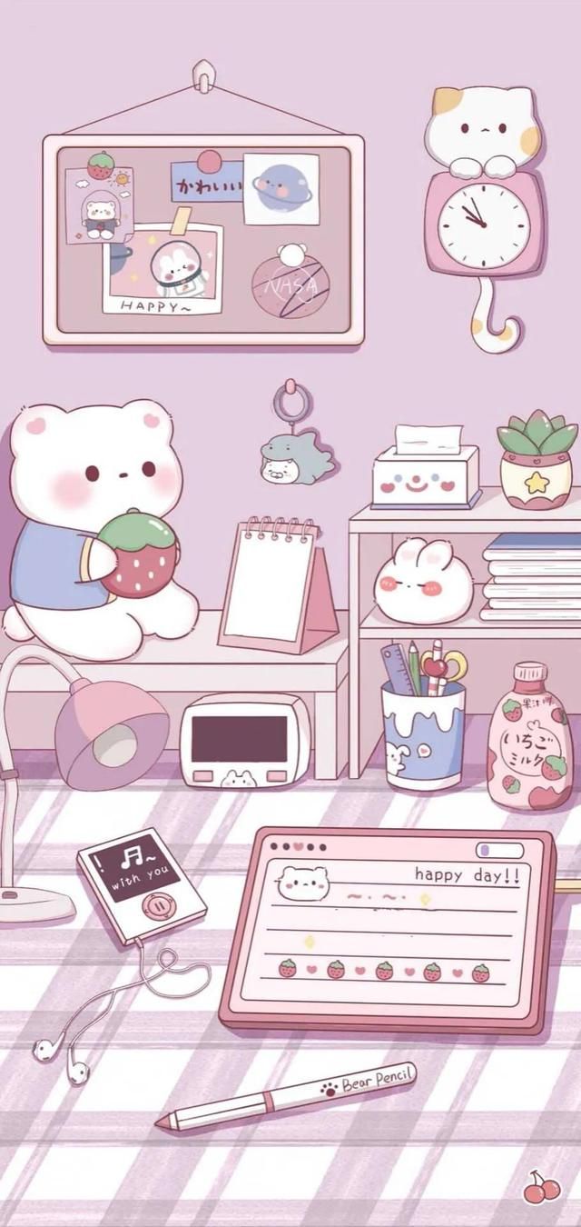 创意灰色插画系列手机壁纸（可爱壁纸插画心手机壁纸）(8)