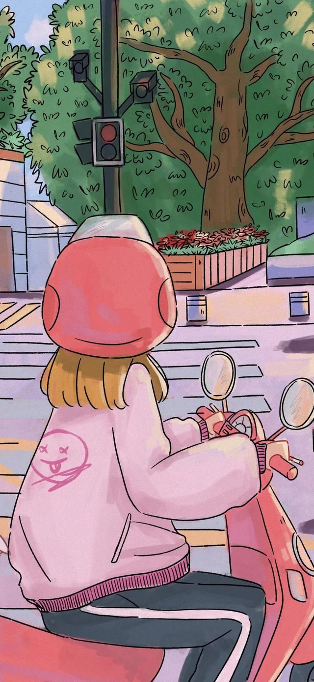 创意灰色插画系列手机壁纸（可爱壁纸插画心手机壁纸）(2)