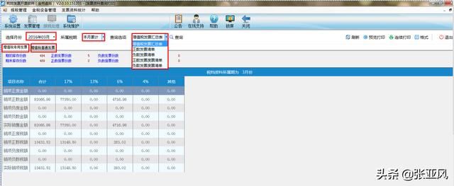 开票软件打印汇总表设置成一张（开票软件如何打印汇总表和明细表）(2)