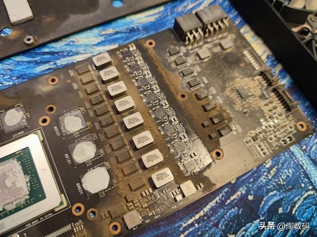 华硕rx580 8g显卡评测（战损成色TUF华硕RX5700矿渣显卡验票）(12)