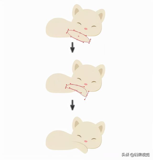 ai插画教程图文（绘制猫咪场景插画设计）(18)