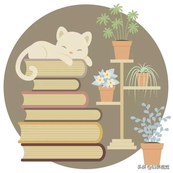 ai插画教程图文（绘制猫咪场景插画设计）(1)