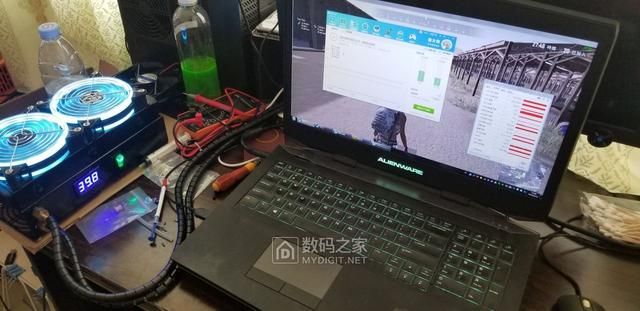 外星人用alienware散热（满载骤降20外星人Alienware17笔记本电脑爆改水冷散热）(13)