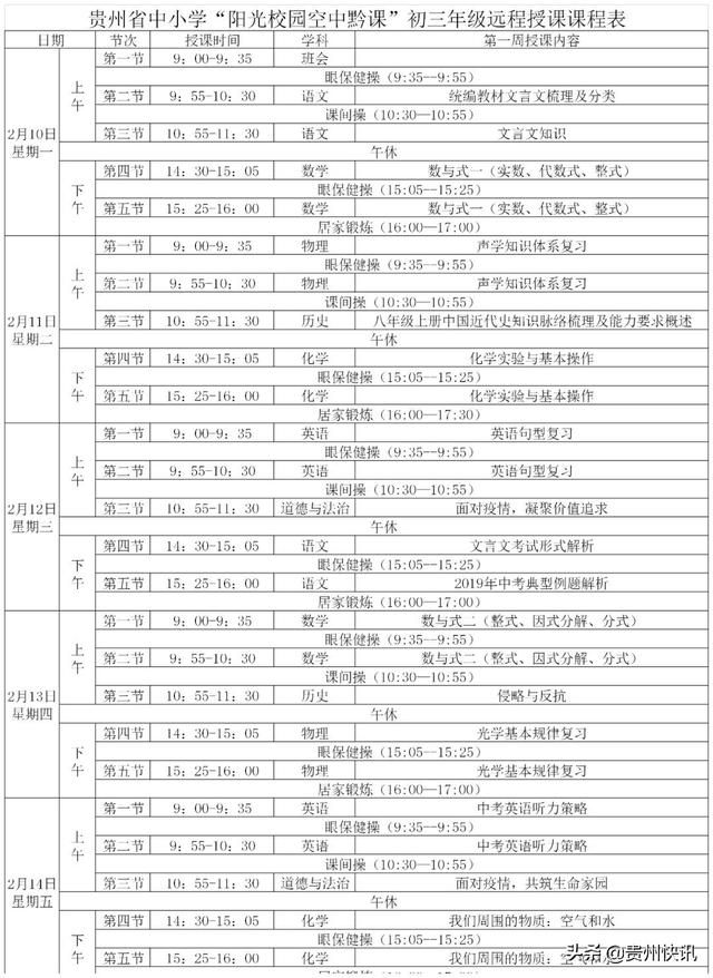 贵州省教育厅阳光校园空中课堂（贵州省阳光校园）(17)