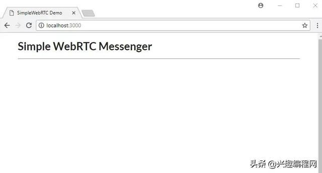 webrtc官方网站（使用SimpleWebRTC构建）
