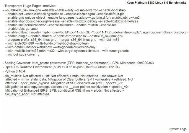 英特尔低功耗版系列介绍（英特尔至强铂金8380服务器芯片在Linux）(2)