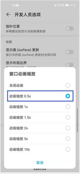 开发者选项提升手机速度（才发现原来手机）(5)