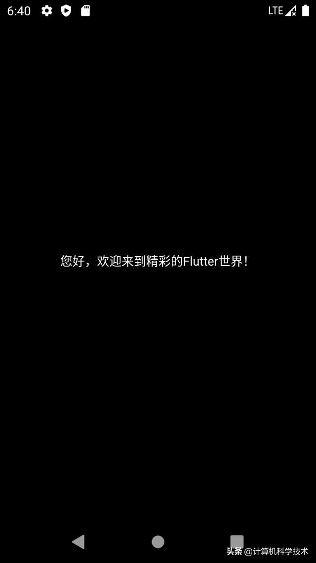flutter web应用（-第一个Flutter应用程序）(10)
