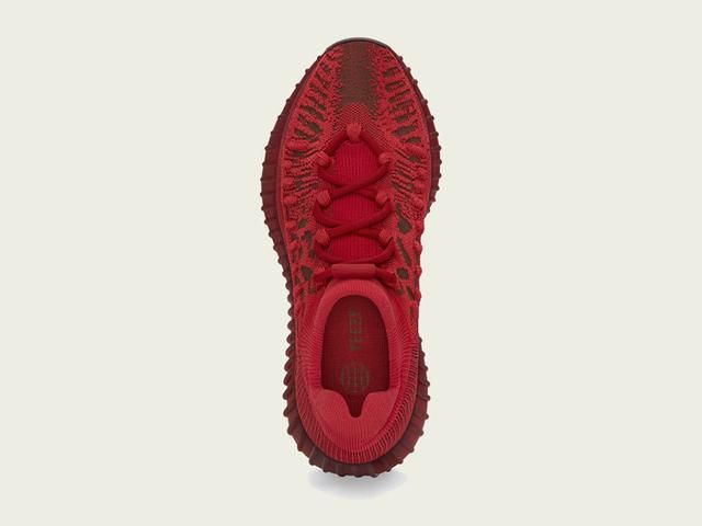 yeezy 350黑红细节（黑武士看着顺眼多了）(2)