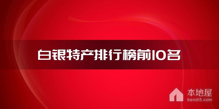 白银特产排行榜前10名
