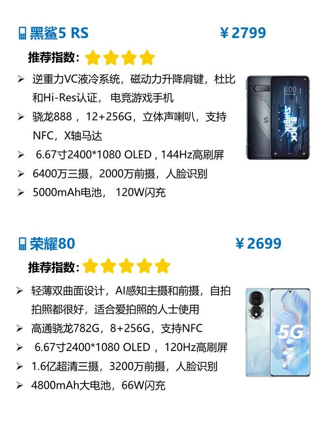 手机推荐性价比高4000到5000手机（性价比高的机型）(4)