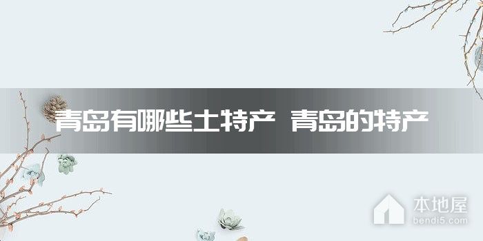 青岛有哪些土特产 青岛的特产