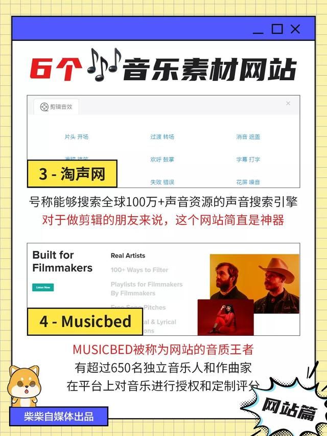 免费音乐素材网（免费可商用的6个海量音乐素材网站）(3)
