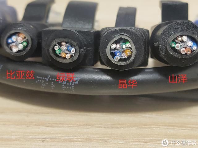 七类网线自制水晶头（7款成品网线拆解横向测评）(35)
