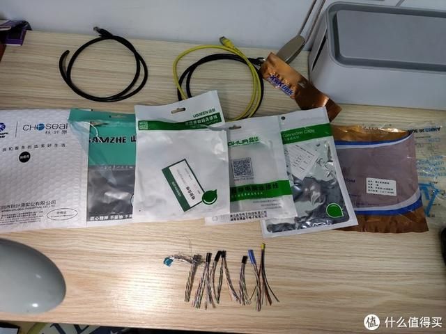 七类网线自制水晶头（7款成品网线拆解横向测评）(26)