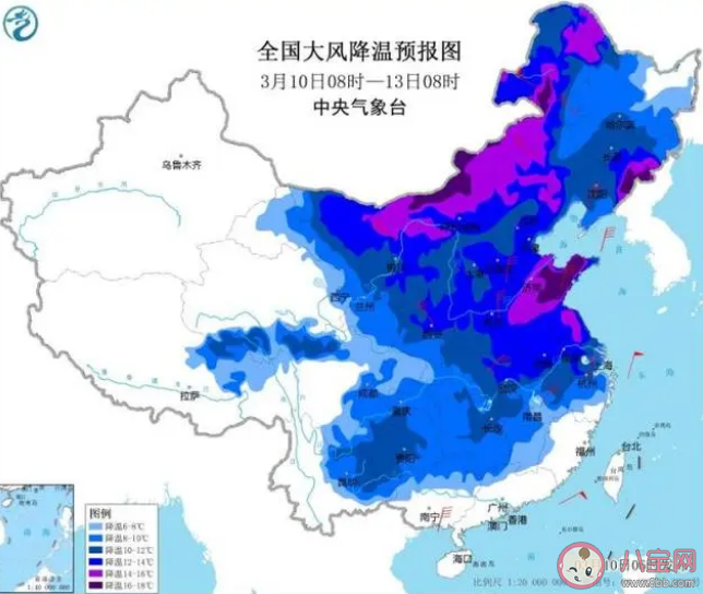 寒潮即将席卷国内大部分地区原因是什么 此次寒潮影响有多大