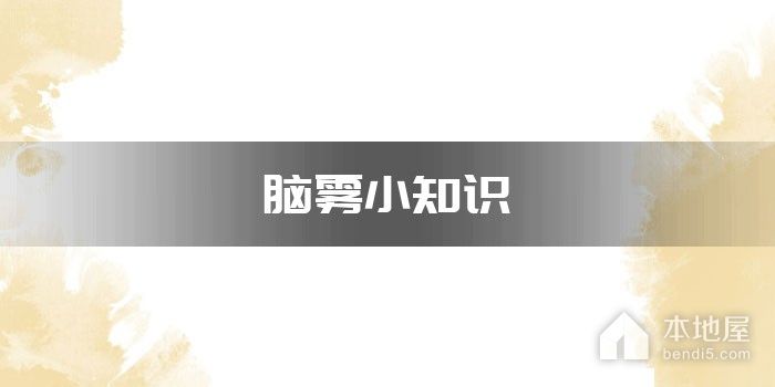 脑雾小知识