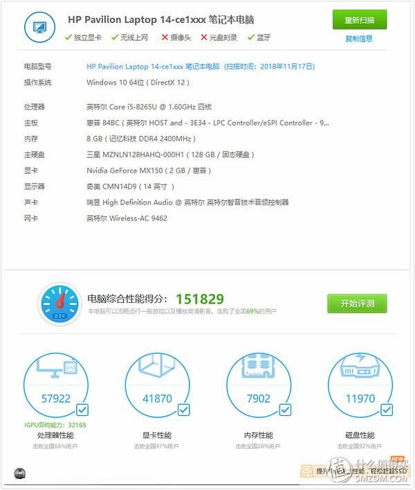 惠普星14笔记本评测（性能更好的轻薄笔电-惠普星14增强版测评体验）(28)