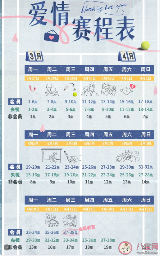 《爱情而已》追剧日历 《爱情而已》更新时间表