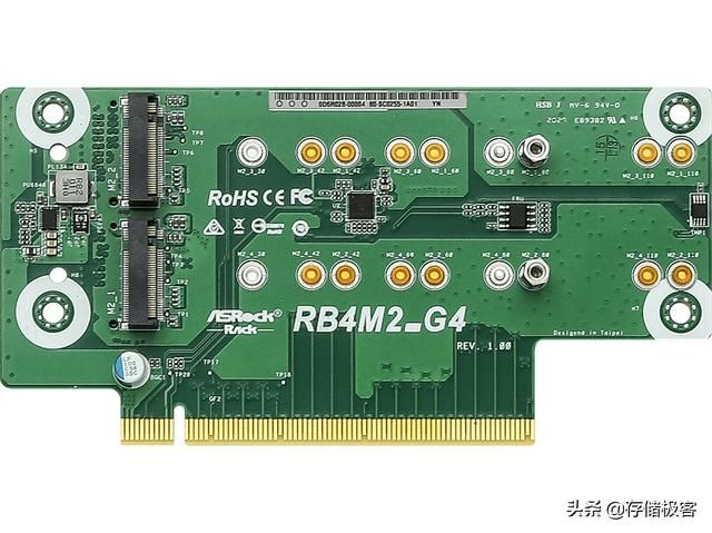 pcie3.0怎么接pcie4.0固态硬盘？一个x16插槽转接4张PCIe