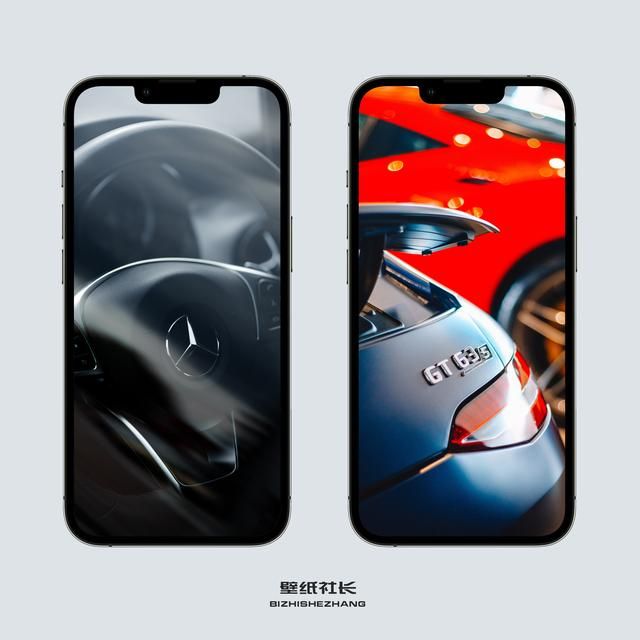 iphone13pro简约手机高清壁纸 iPhone13及ProMax名车系列手机壁纸(2)