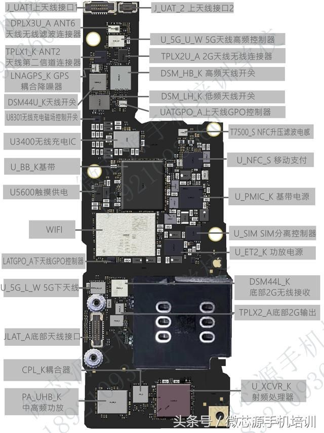 苹果xsmax换主板有什么影响 带你深度了解iPhonexsmax主板构造(3)