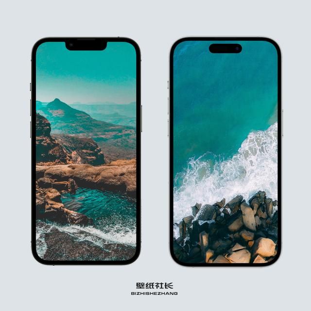 iphone 14 pro max系列壁纸 iPhone13及14ProMax海水系列手机壁纸