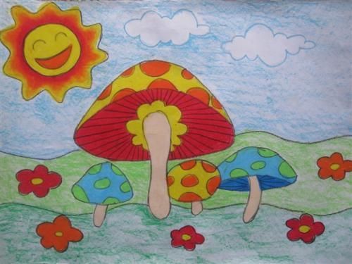 油画棒经典色系绘画超简单 儿童最喜欢的绘画工具之一(12)