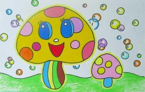 油画棒经典色系绘画超简单 儿童最喜欢的绘画工具之一(10)