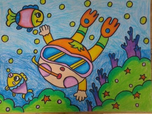 油画棒经典色系绘画超简单 儿童最喜欢的绘画工具之一(16)