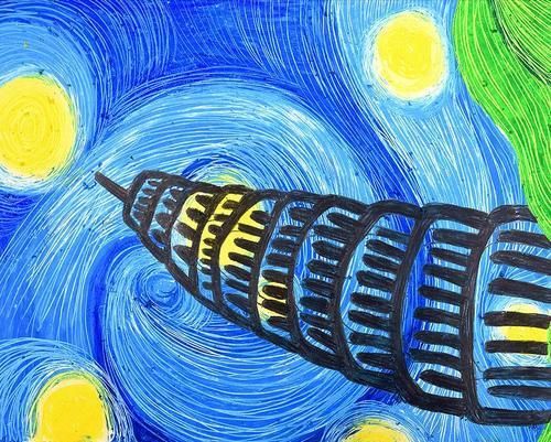 油画棒经典色系绘画超简单 儿童最喜欢的绘画工具之一(8)
