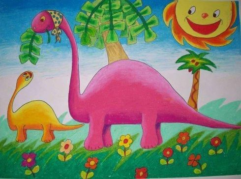 油画棒经典色系绘画超简单 儿童最喜欢的绘画工具之一(19)