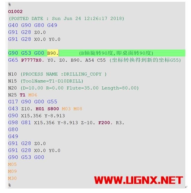 加工中心旋转坐标系的正确方法 卧式加工中心坐标旋转宏程序的推导及应用(8)