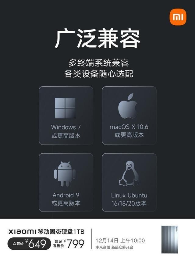 小米固态硬盘价格表 1000众筹开放小米发布1TB固态硬盘(4)