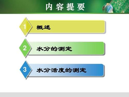 水分测定方法的原理及应用情况（水分含量在线测量）