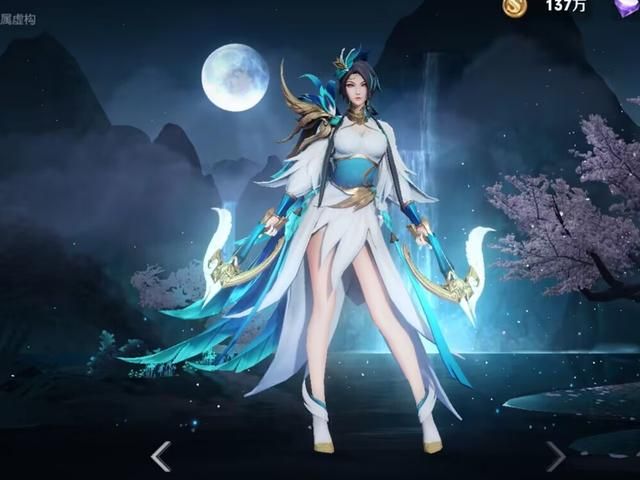虞姬皮肤云霓雀翎手感不好（虞姬三款皮肤测评）(3)