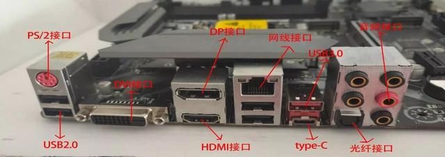 如何查看电脑主板接口类型（电脑主板全部接口详解）(44)