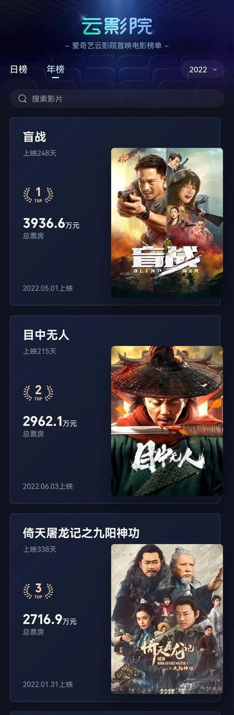 如何查爱奇艺电影票房（爱奇艺云影院首映电影票房查询系统元旦上线）
