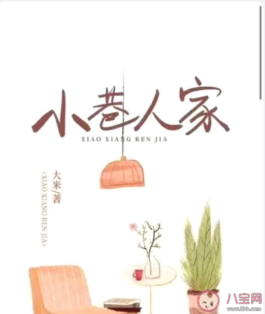 《小巷人家》小说讲述的是什么故事 《小巷人家》主要人物角色介绍
