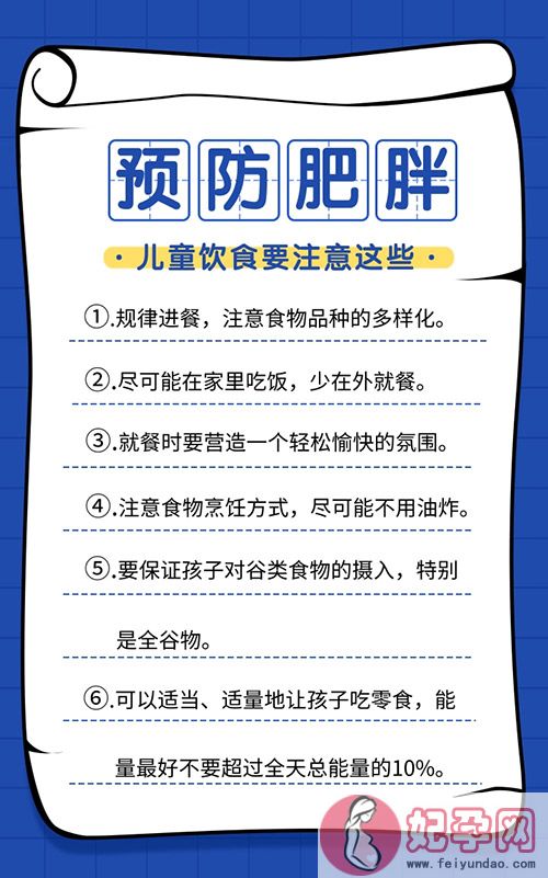 儿童肥胖的危害，儿童健康的四个方面