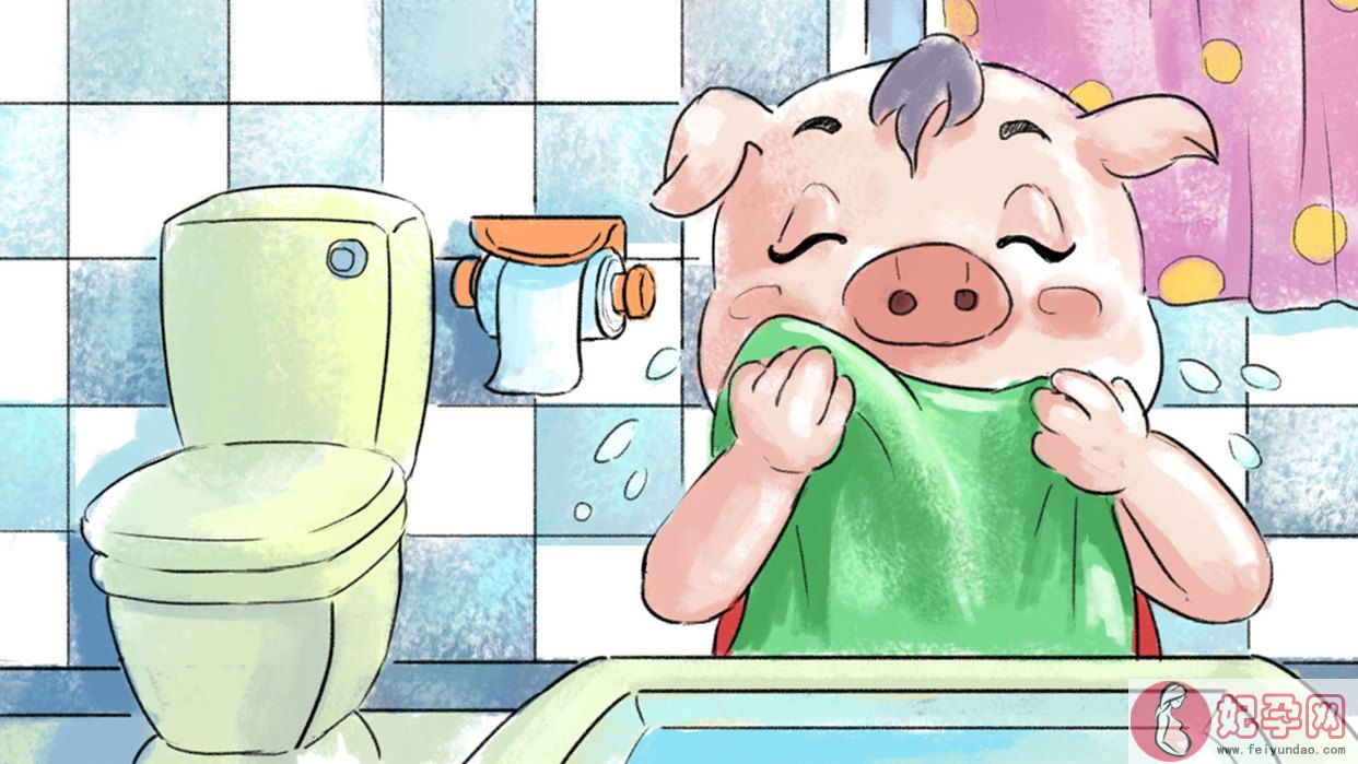照镜子的小猪的故事